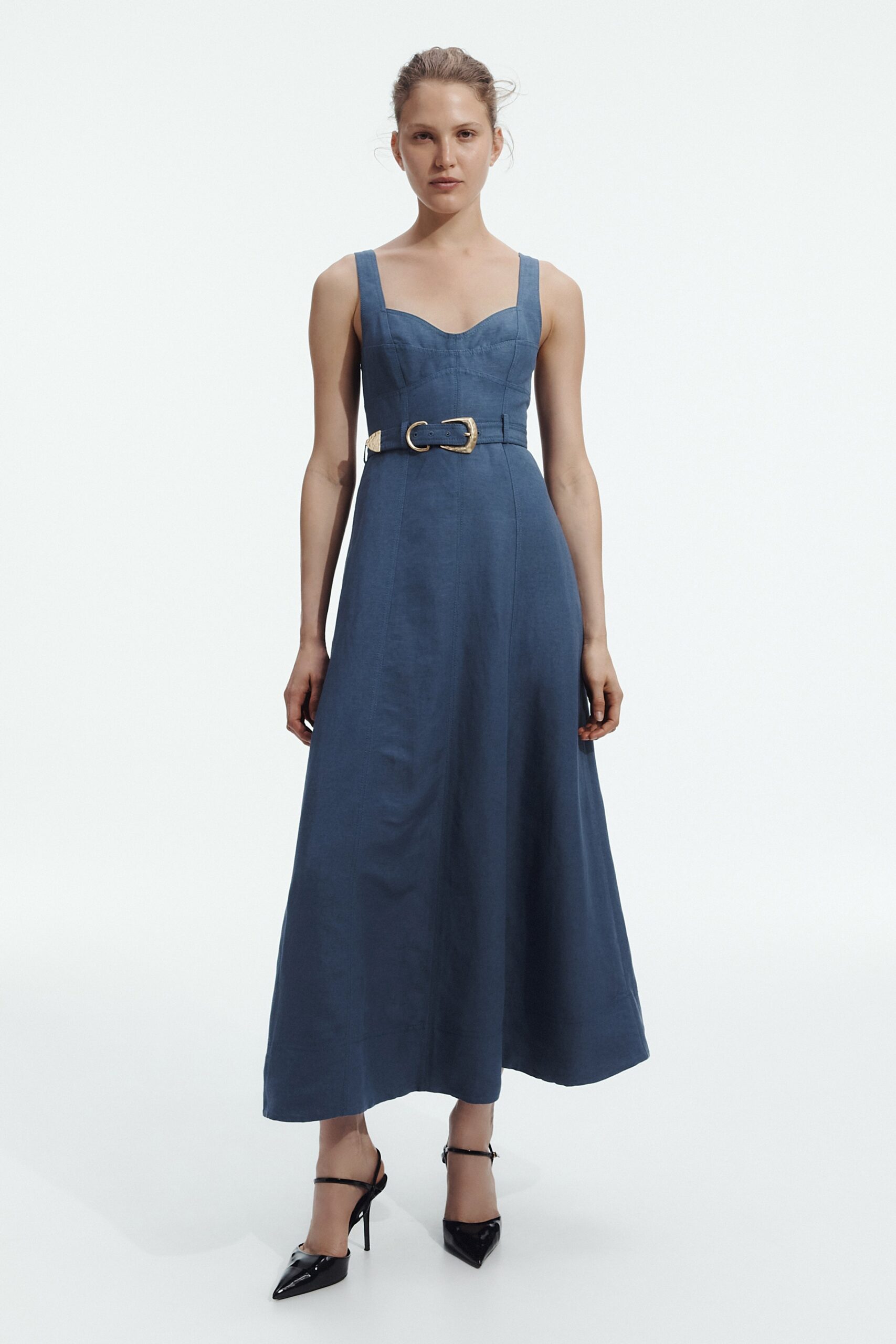 Aje Canvas Midi Dress - Image 1