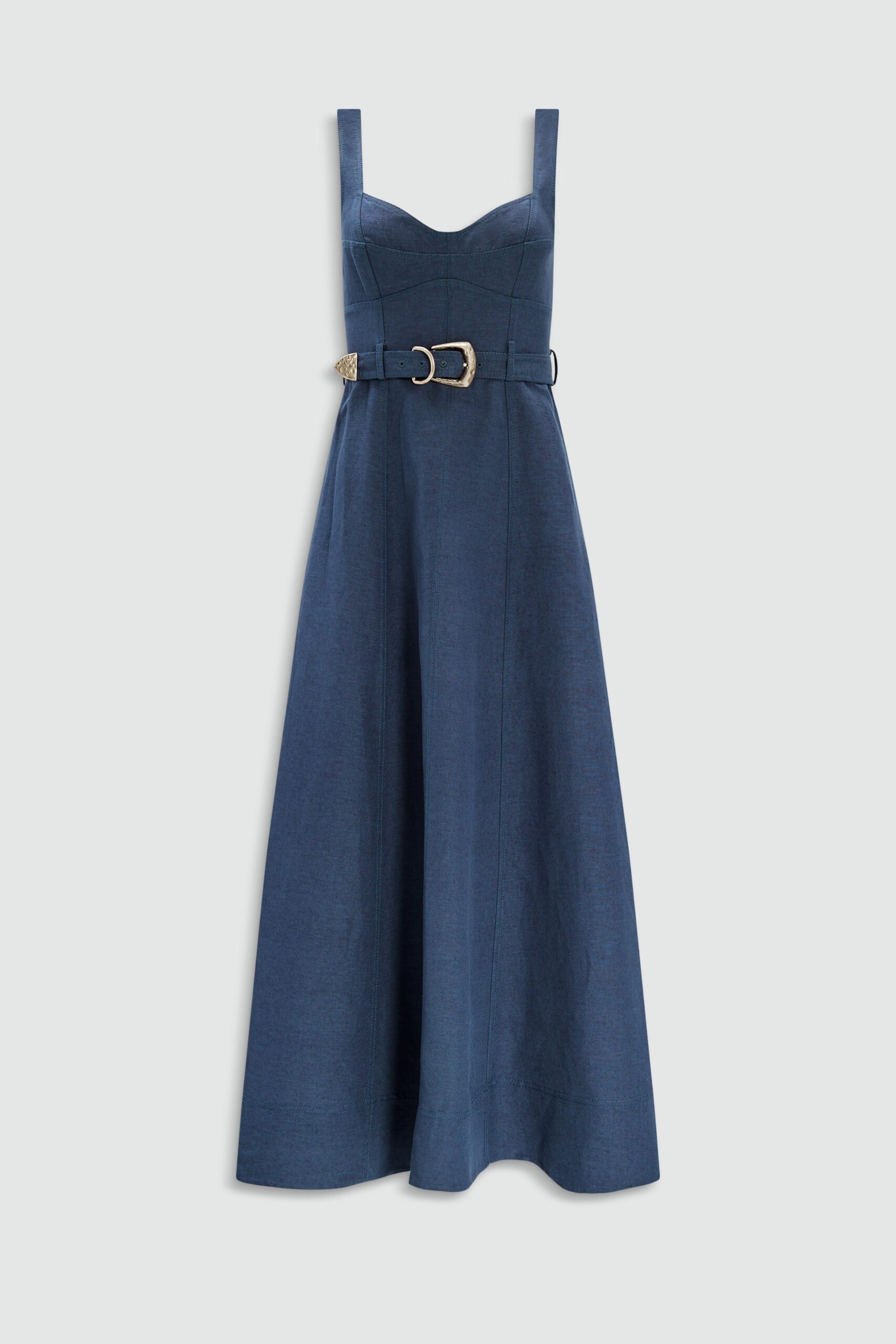 MNAJE200926190225073_2 Aje Canvas Midi Dress - Image 2