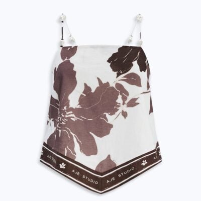 Aje Addie Tie Back Top - Image 2