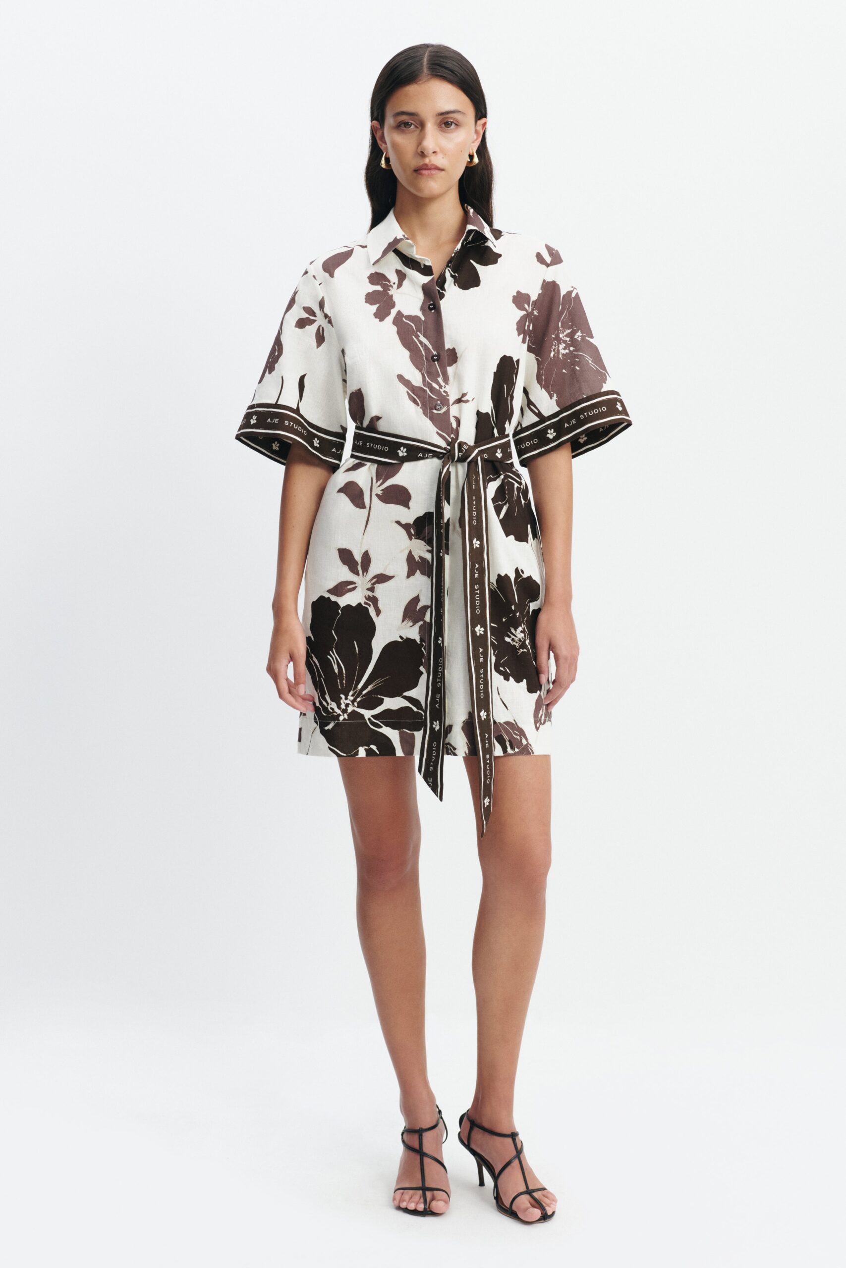Aje Addie Mini Shirt Dress - Image 1