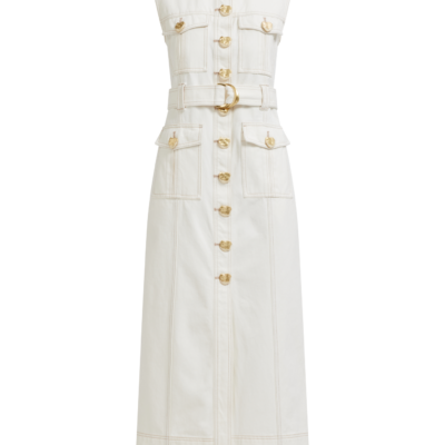 Aje Ivy Denim Midi Dress - Image 2
