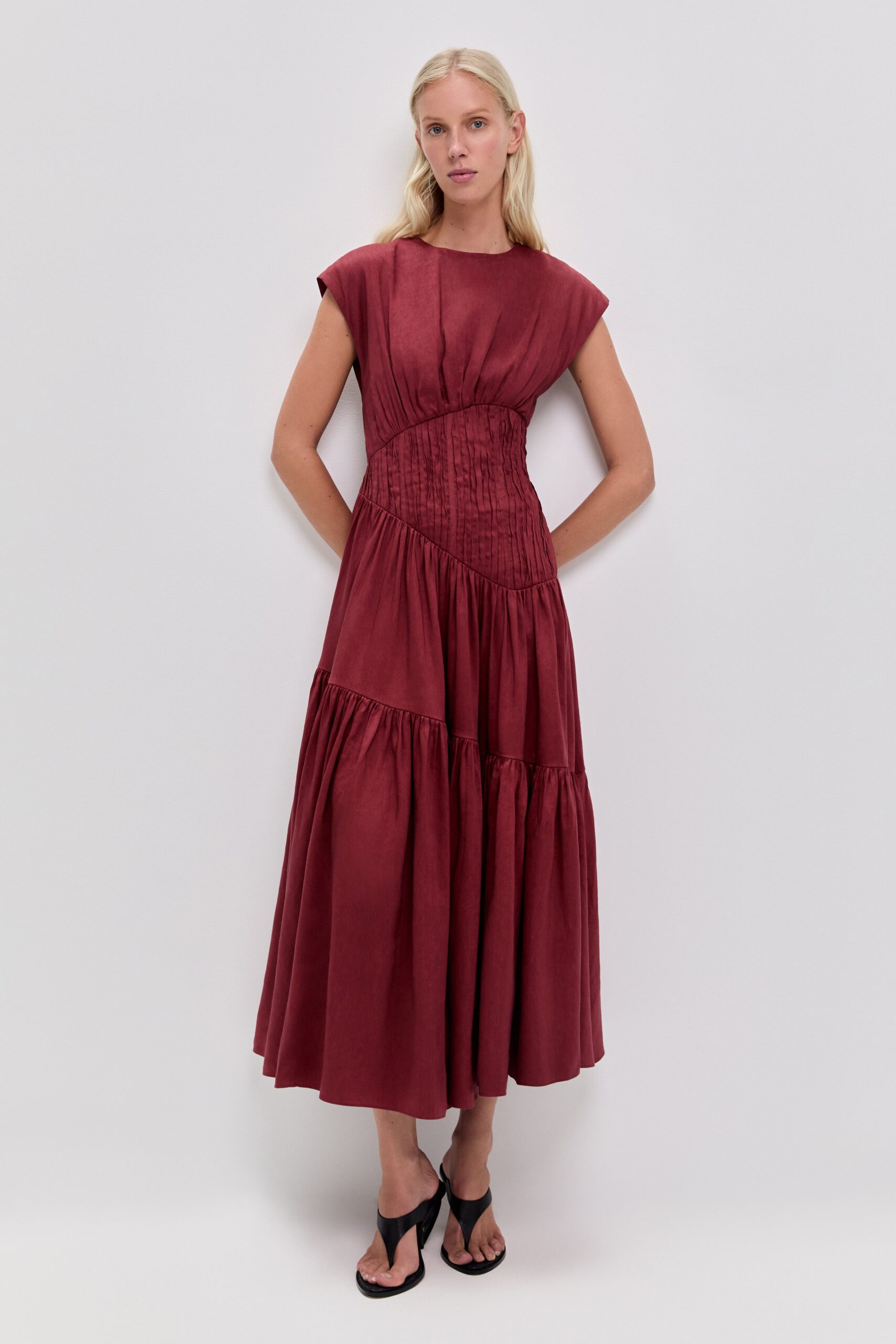 Aje Ecliptica Midi Dress - Image 1