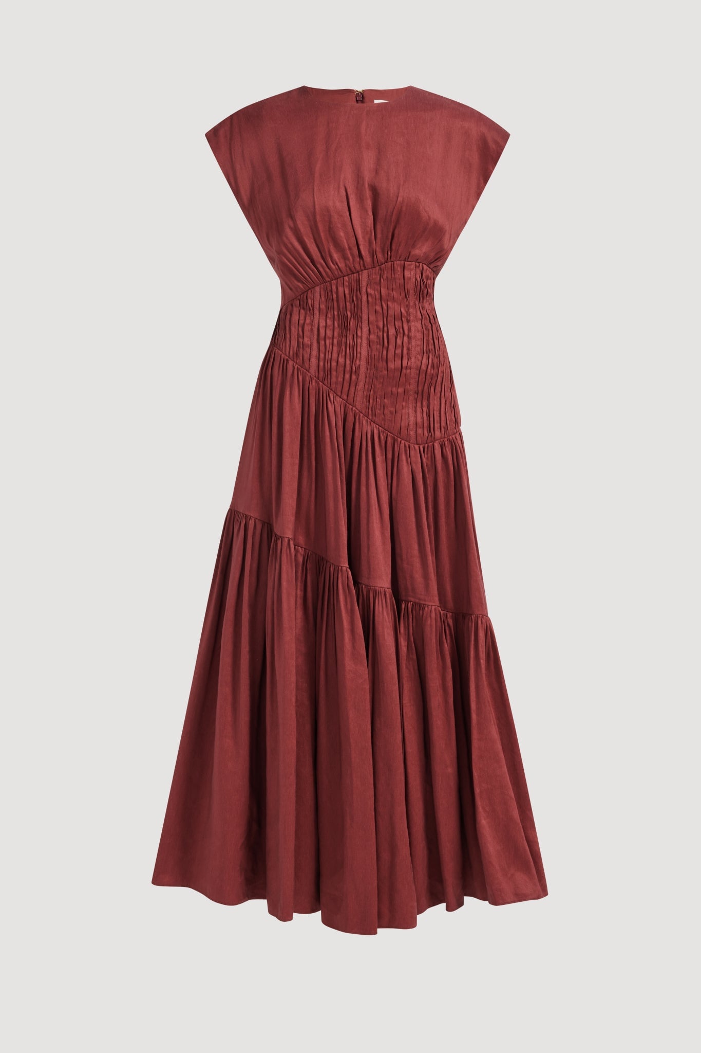 MNAJE200926190225090_2 Aje Ecliptica Midi Dress - Image 2
