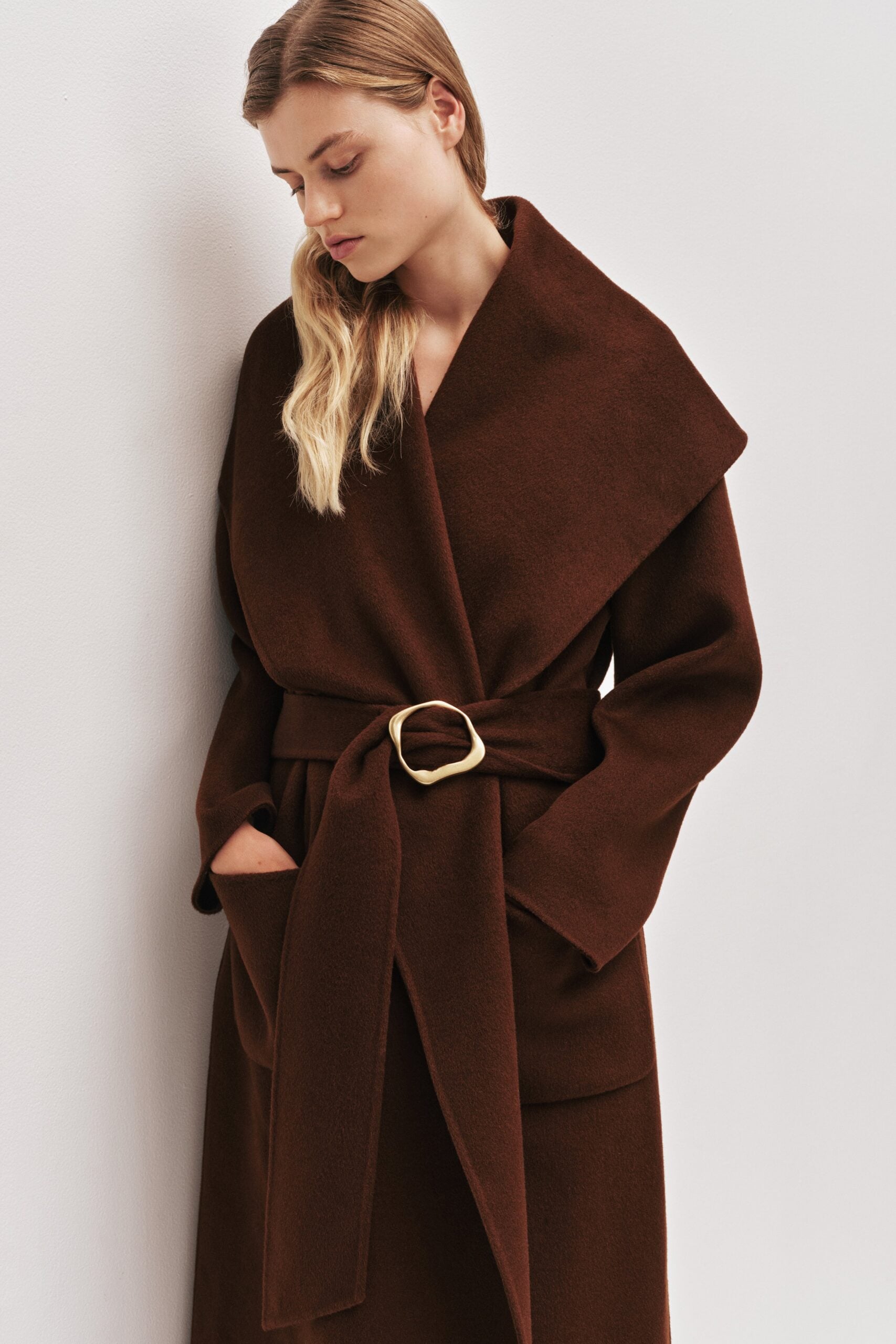 MNAJE200926190225091_3 Aje Eclipse Wool Coat - Image 3