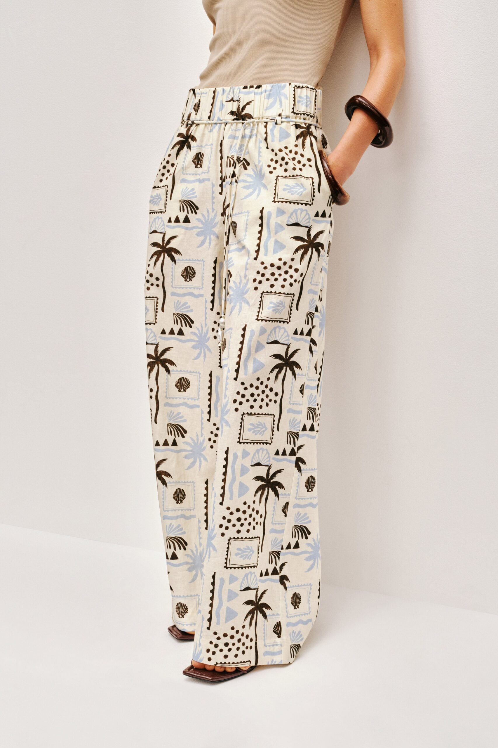 MNAJE200926190225097_3 Aje Dessie Belted Relaxed Pant - Image 3