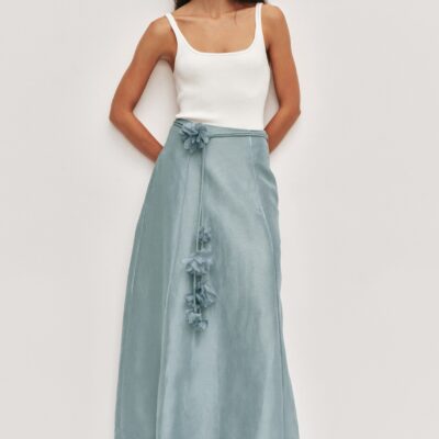 Aje Demi Midi Skirt - Image 1