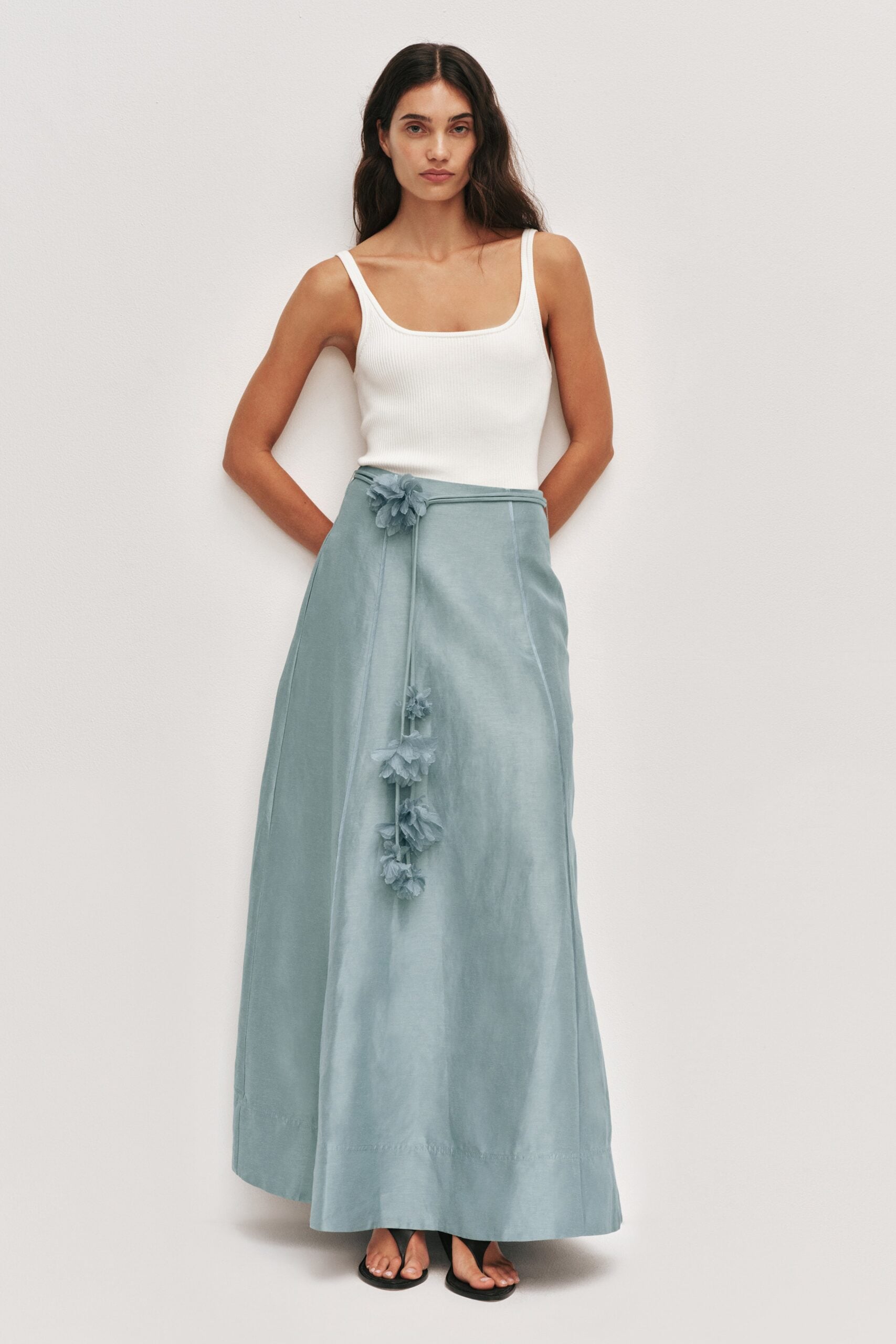 Aje Demi Midi Skirt - Image 1