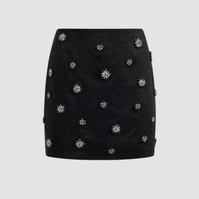 Aje Demi Crystal Mini Skirt - Image 2