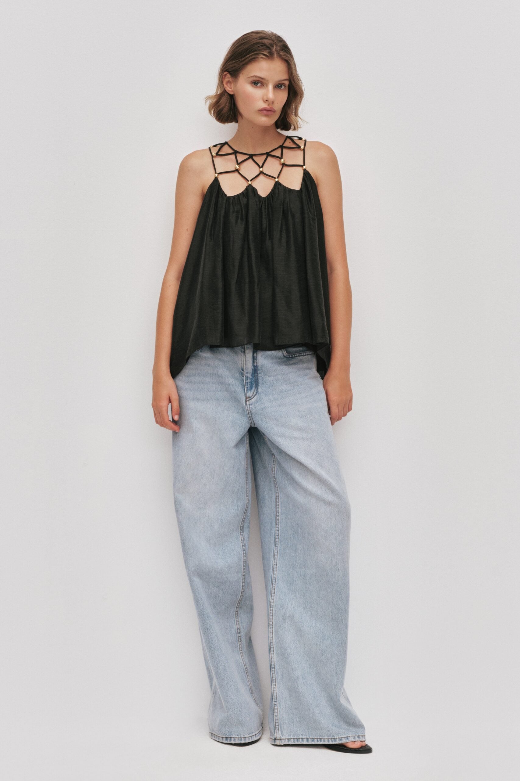 Aje Della Beaded Top - Image 1