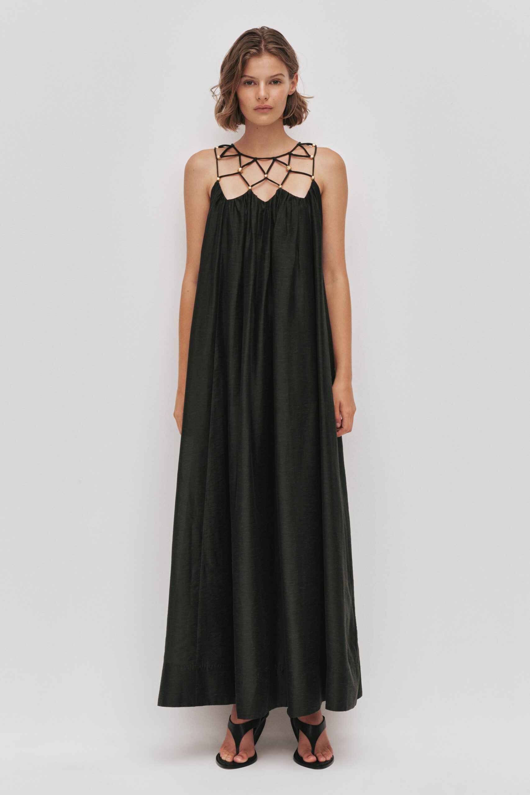 Aje Della Beaded Dress - Image 1