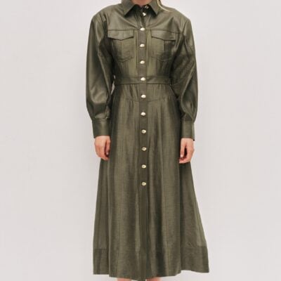 Aje Darci Midi Dress - Image 1