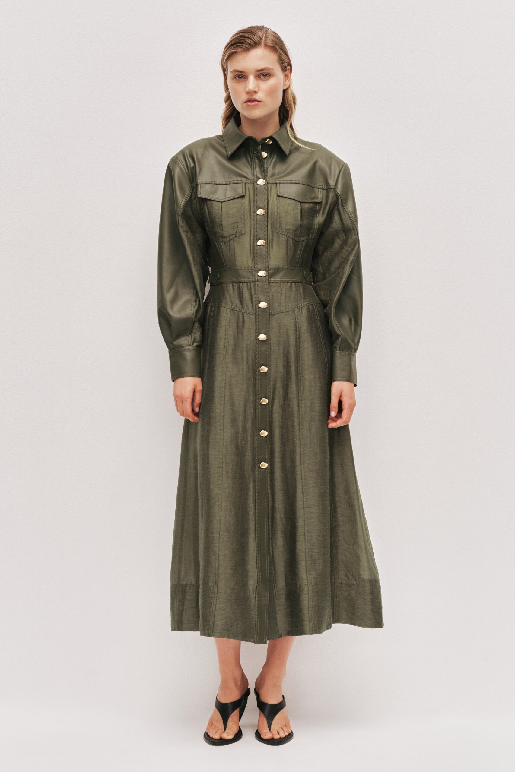 Aje Darci Midi Dress - Image 1
