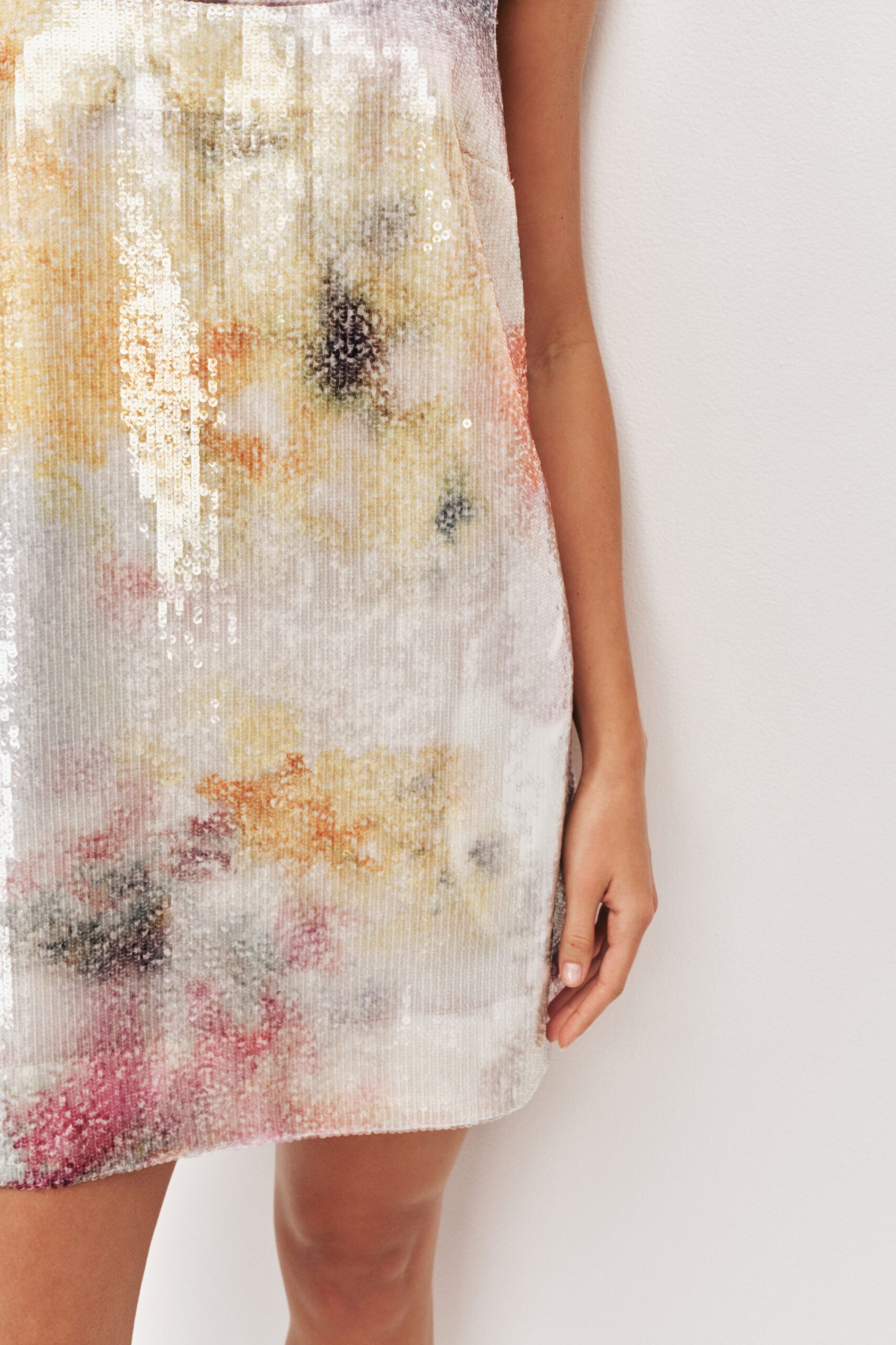MNAJE200926190225114_3 Aje Dahlia Mini Dress - Image 3