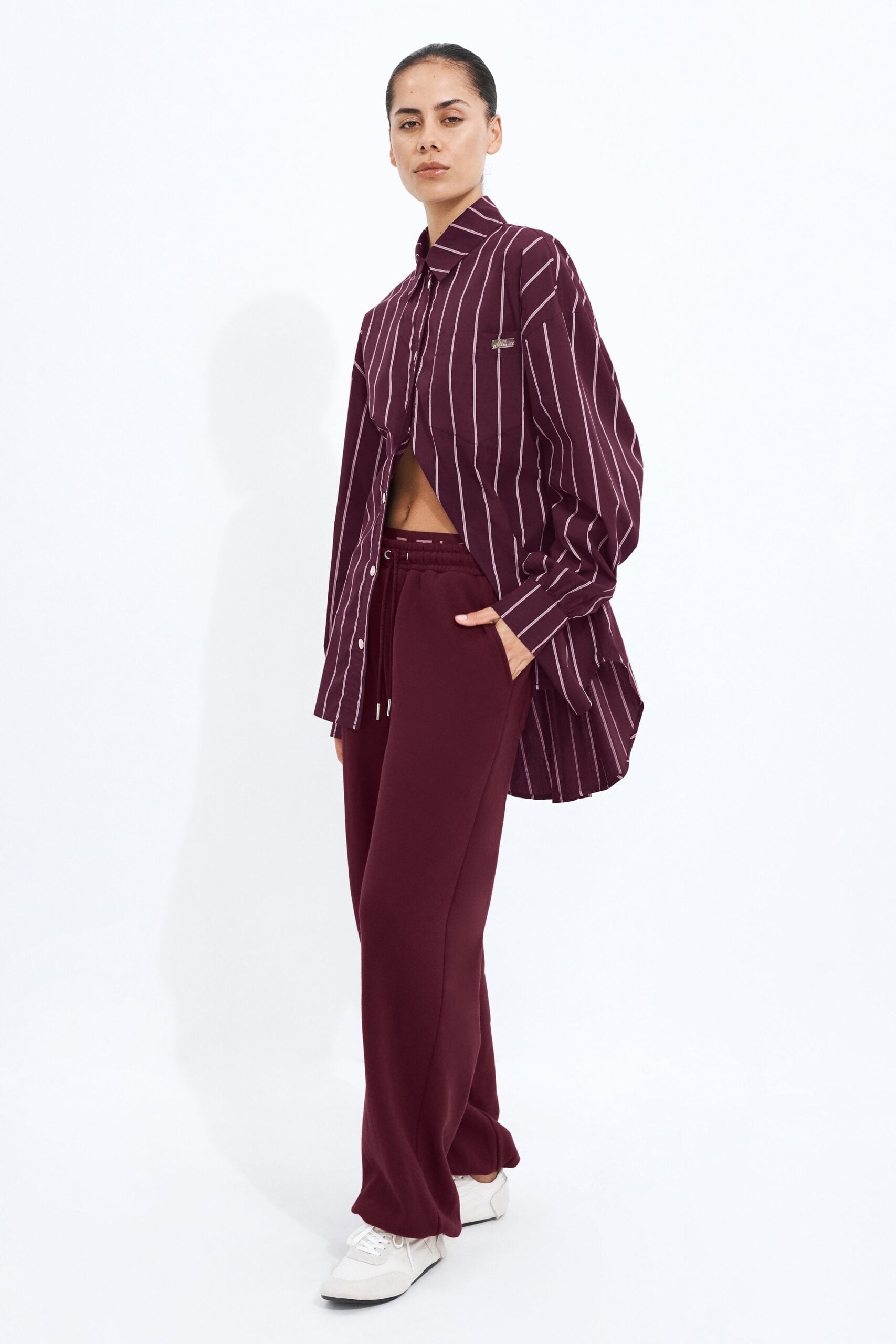 Aje Cuffed Hem Logo Track Pants - Image 3