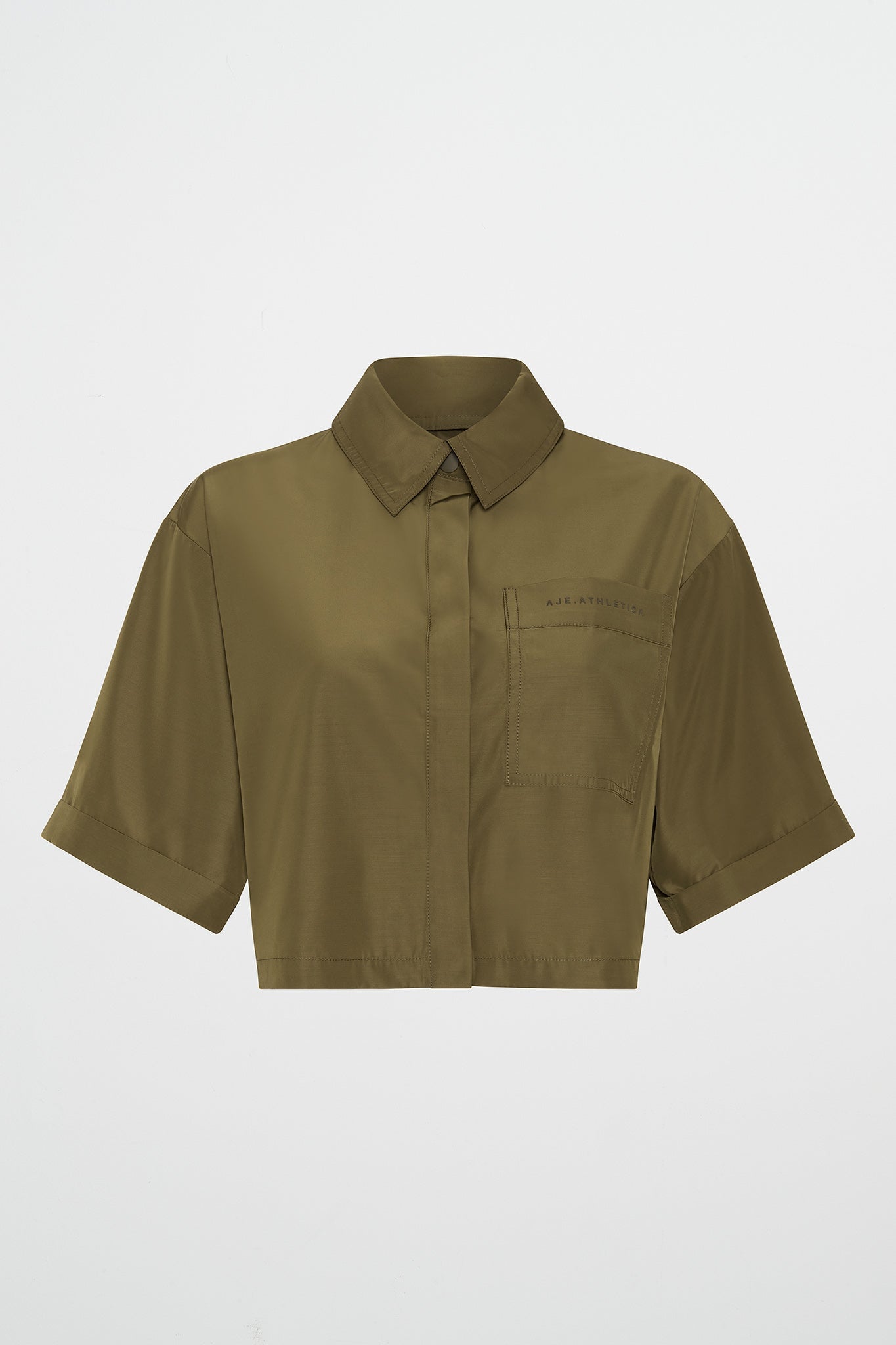 Aje Cropped Spray Shirt 441 - Image 2