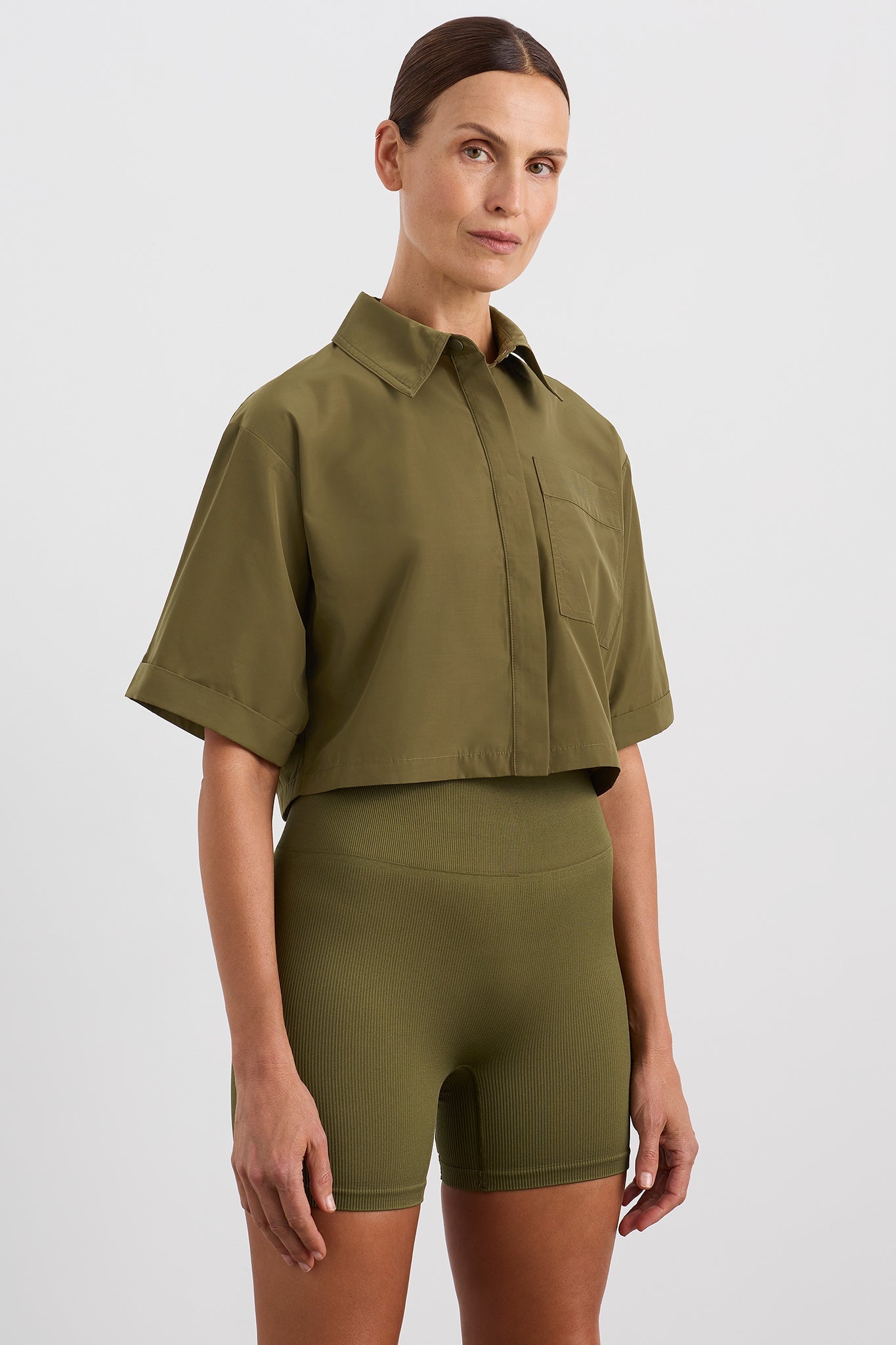 Aje Cropped Spray Shirt 441 - Image 3