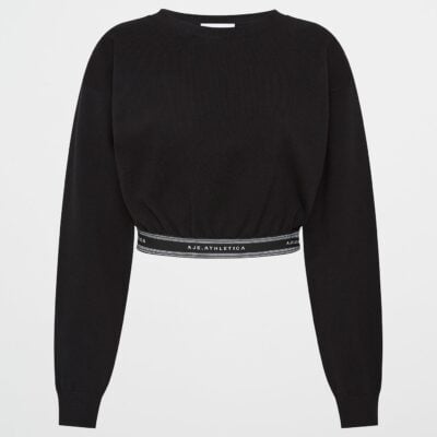 Aje Cropped Elastic Logo Crew - Image 2