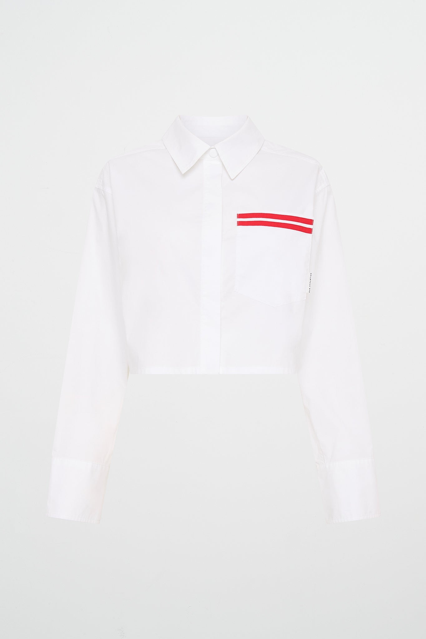 Aje Cropped Cotton Shirt 462 - Image 2