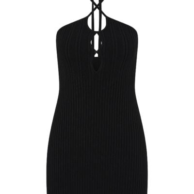 Aje Coraline Halter Mini Dress - Image 2