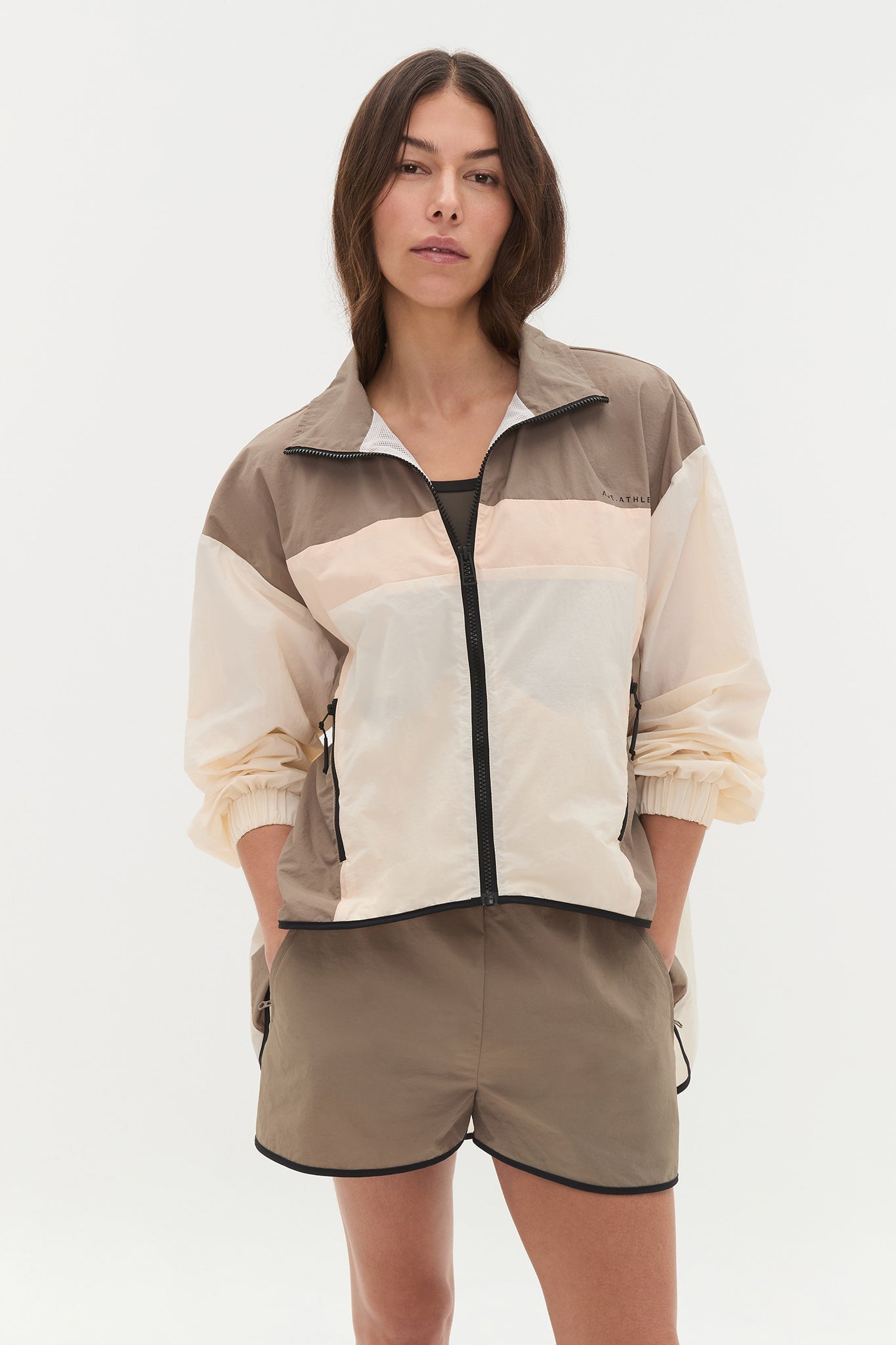 Aje Colourblock Spray Jacket 784 - Image 1