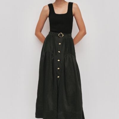 Aje Colide Midi Skirt - Image 1
