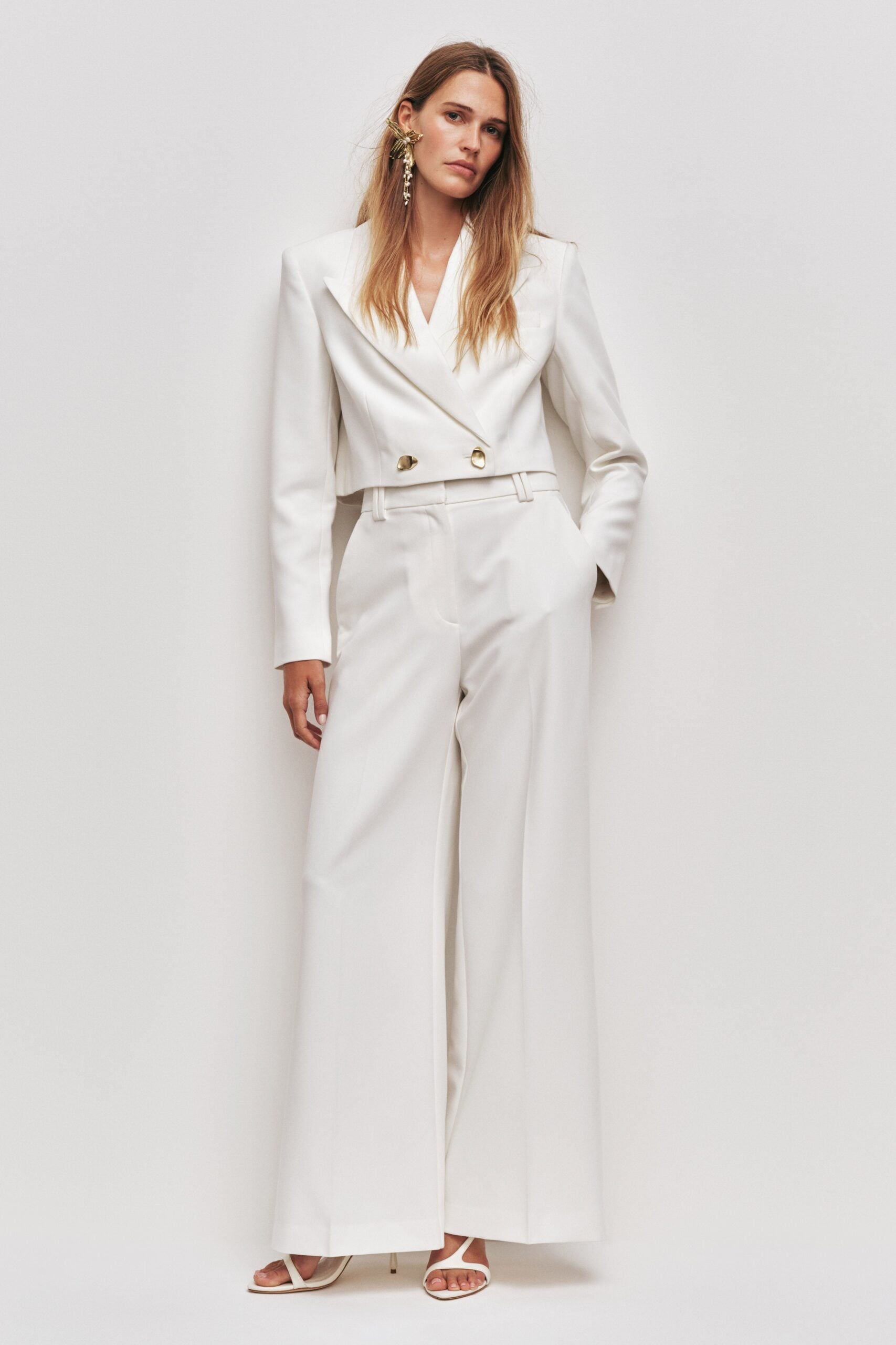 Aje Colette Crop Blazer - Image 1