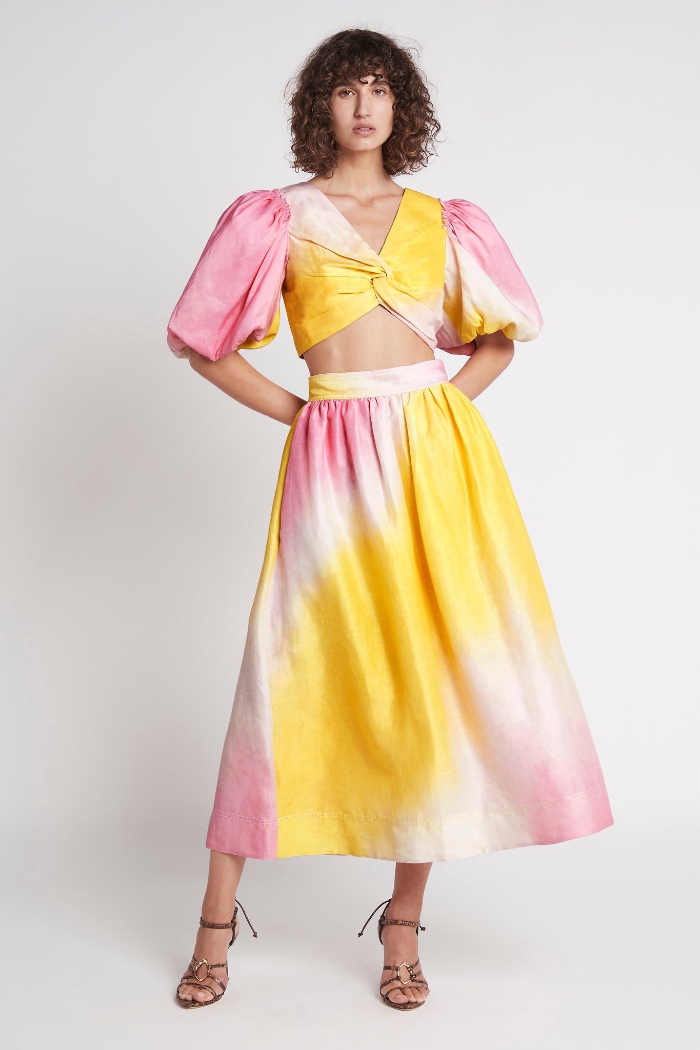 Aje Cloud Burst Midi Skirt - Image 1
