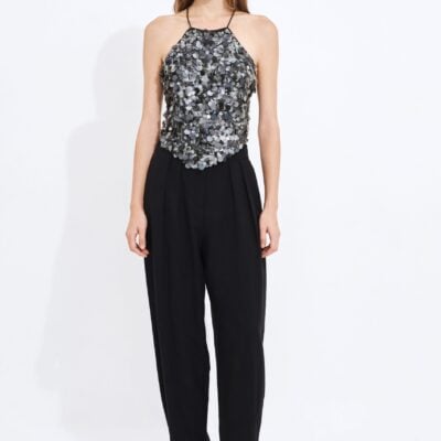 Aje Charlie Sequin Top - Image 1