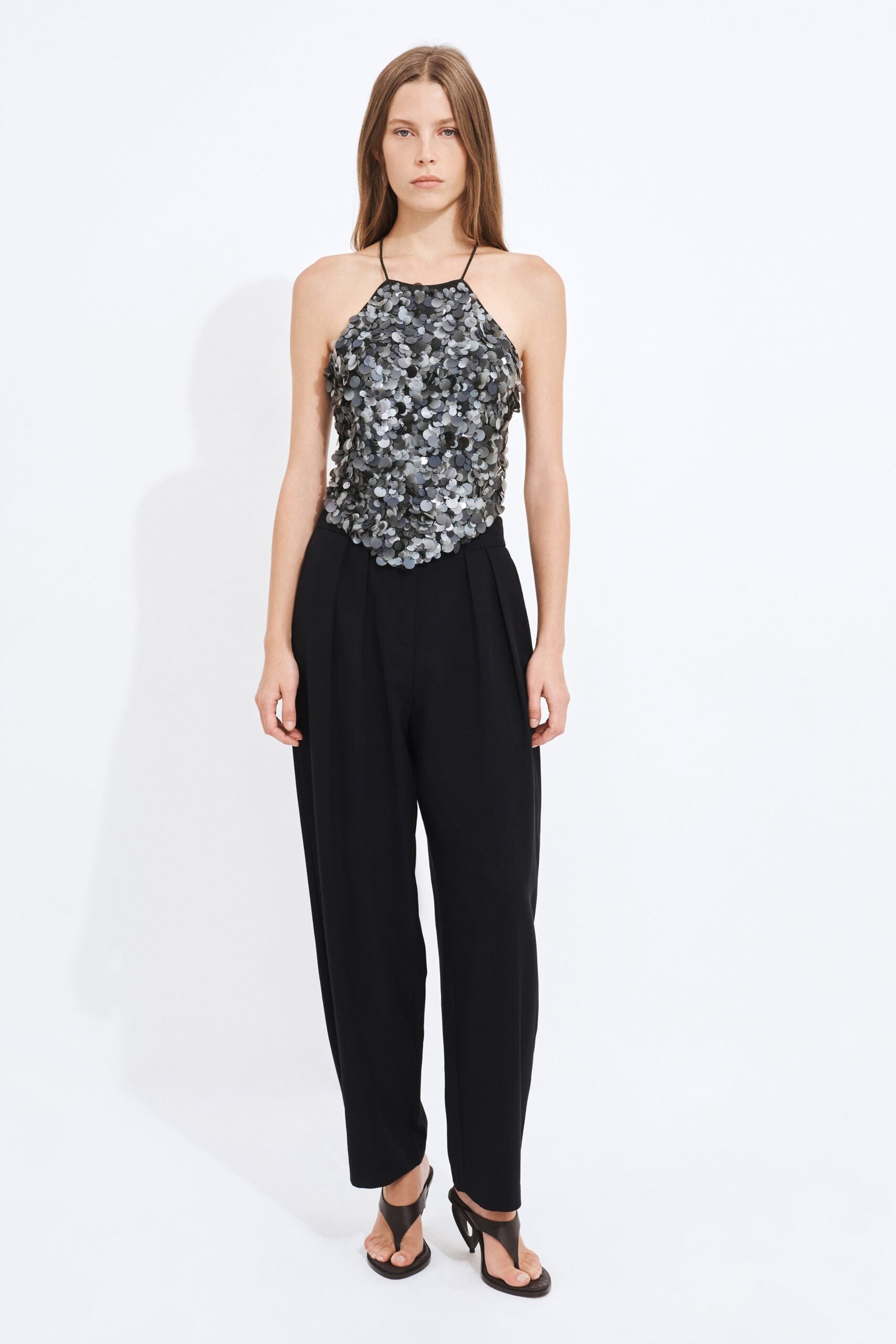 Aje Charlie Sequin Top - Image 1