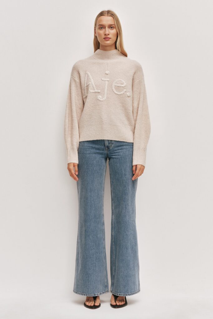 Aje Cassandre Logo Jumper - Image 1
