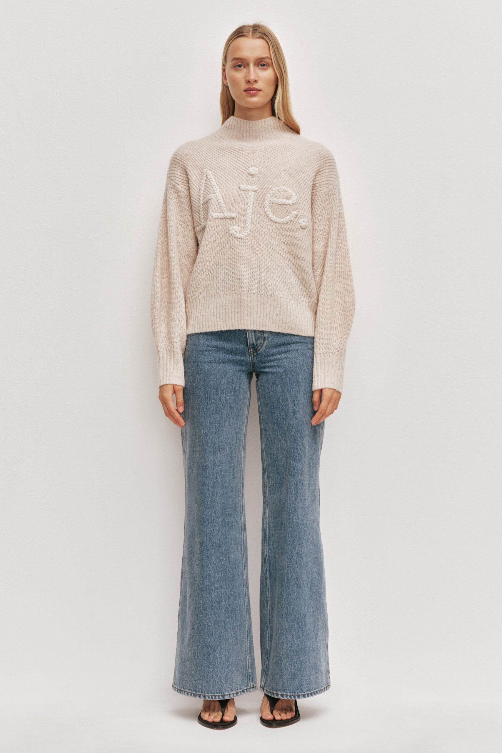 Aje Cassandre Logo Jumper - Image 1