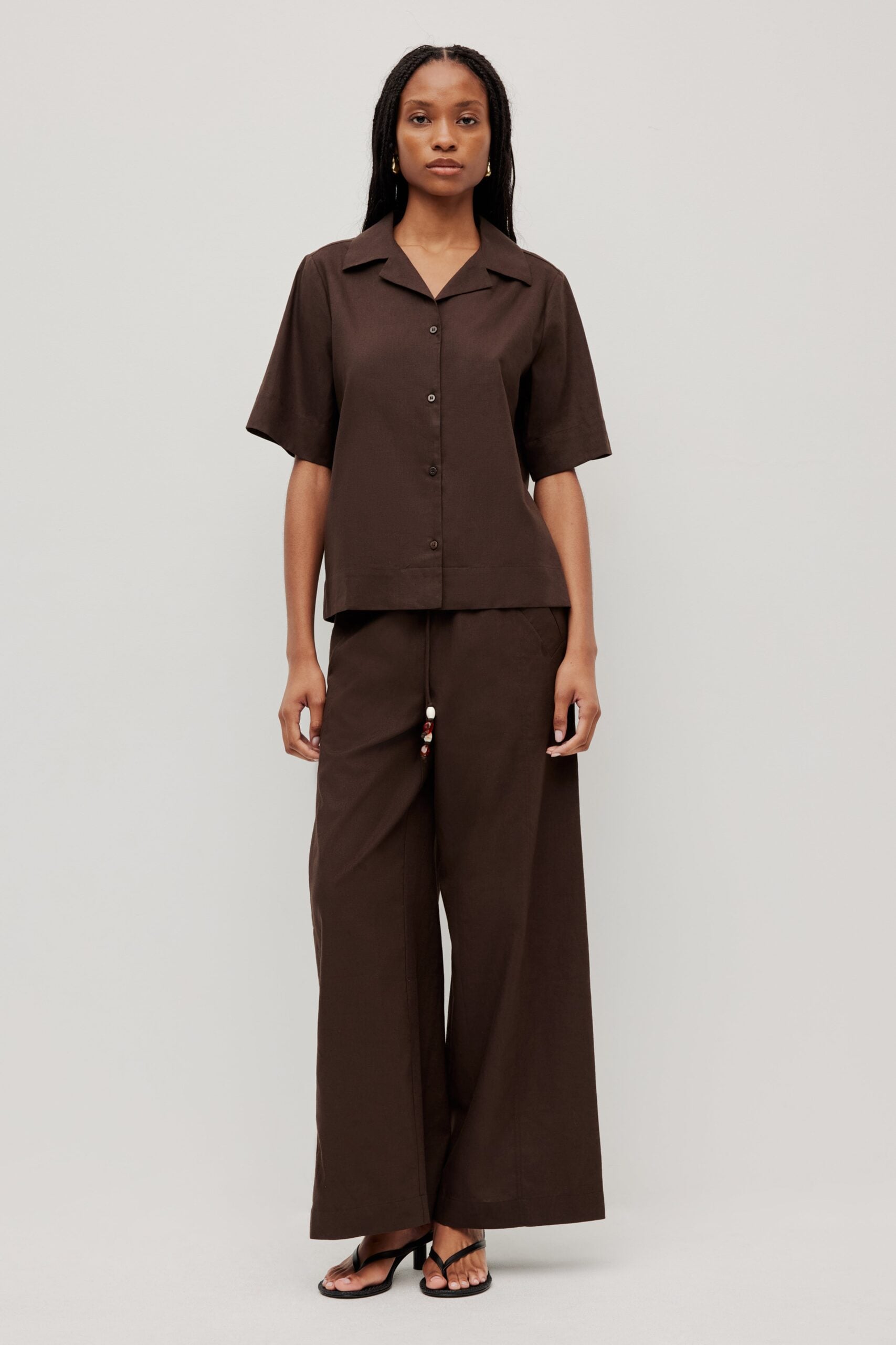 Aje Carmine Short Sleeve Shirt - Image 1