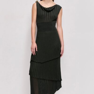 Aje Carmine Knit Midi Dress - Image 1