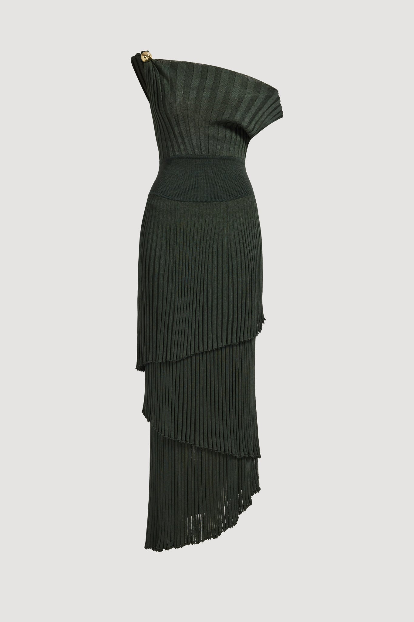 MNAJE200926190225158_2 Aje Carmine Knit Midi Dress - Image 2