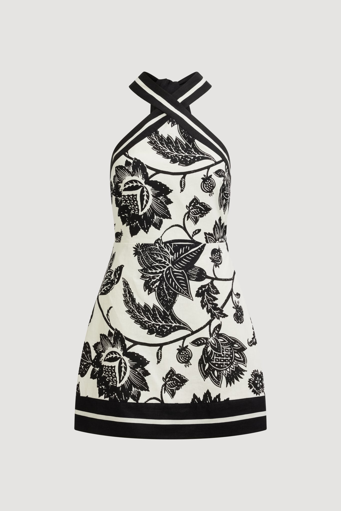 MNAJE200926190225159_2 Aje Carmine Halter Mini Dress - Image 2