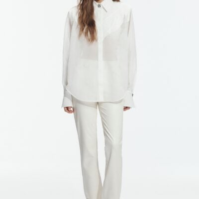 Aje Farrow Fringe Shirt - Image 1