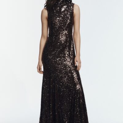 Aje Elysian Sequin Gown - Image 1
