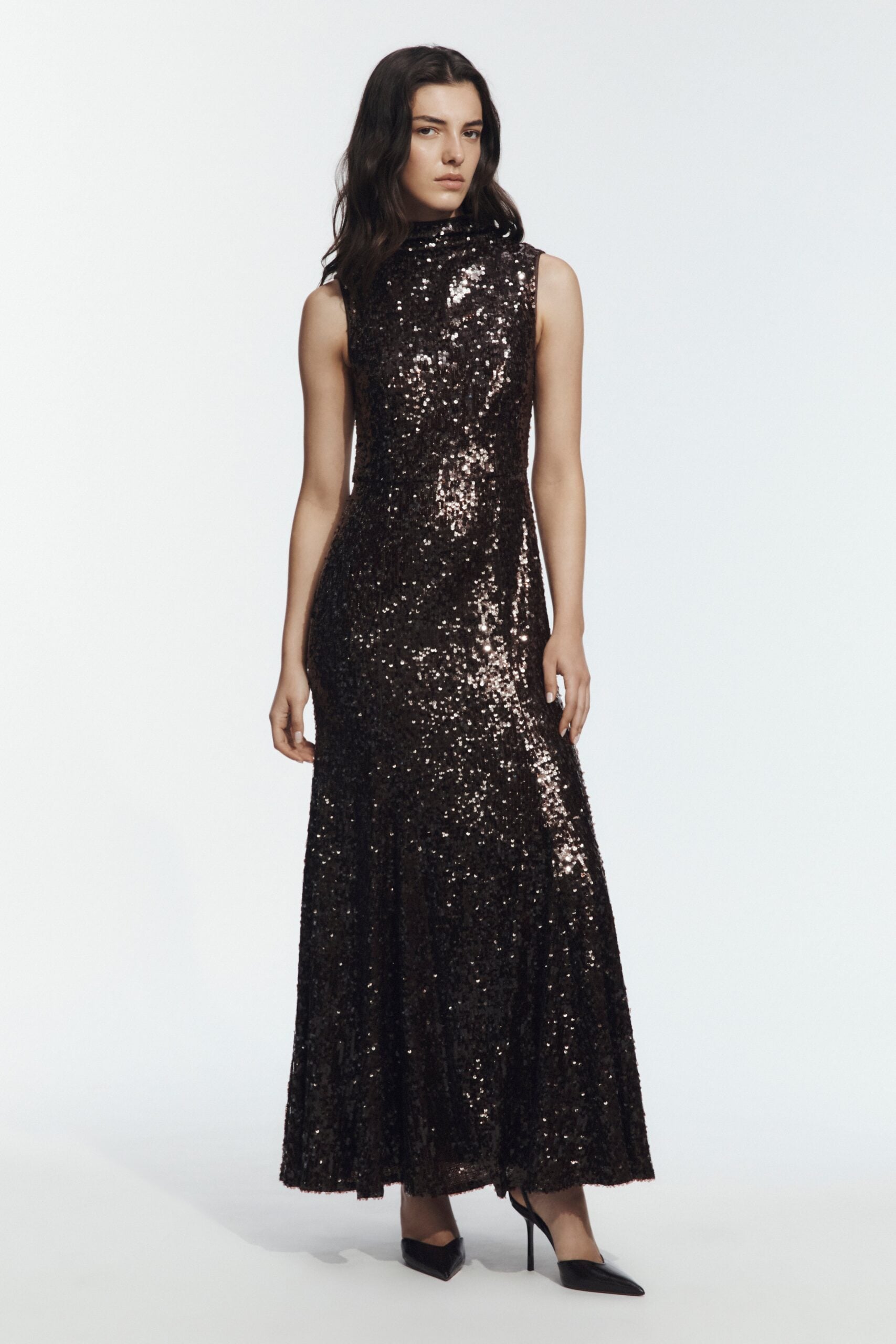 Aje Elysian Sequin Gown - Image 1