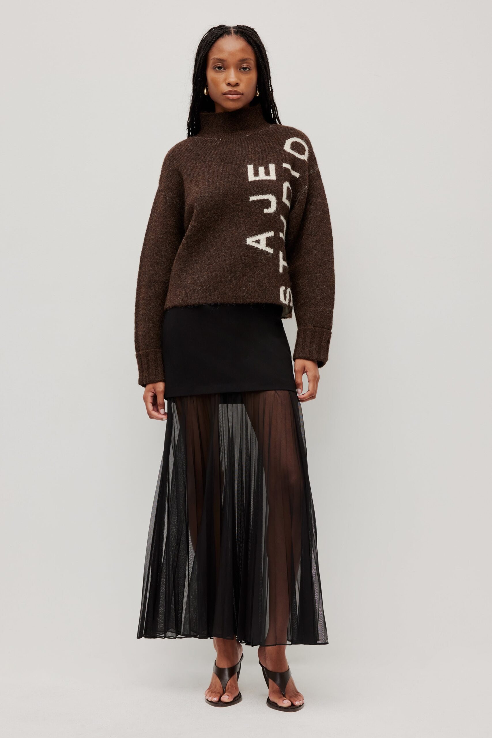 Aje Santiago Logo Knit Jumper - Image 3