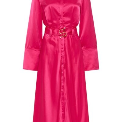 Aje Echo Belted Midi Shirt Dress - Image 2
