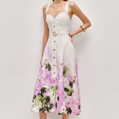 Aje Eartha Midi Dress - Image 1
