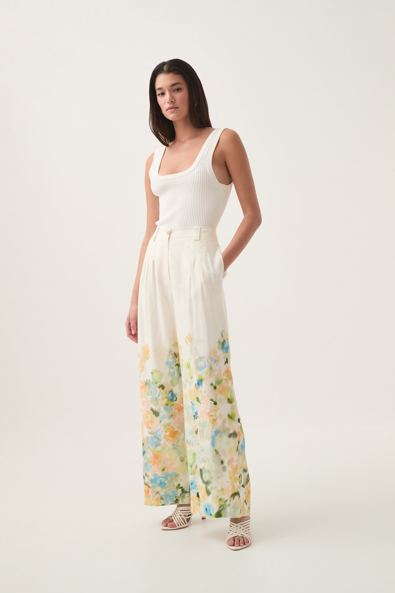 Aje Dreamscape Pintucked Pant - Image 1