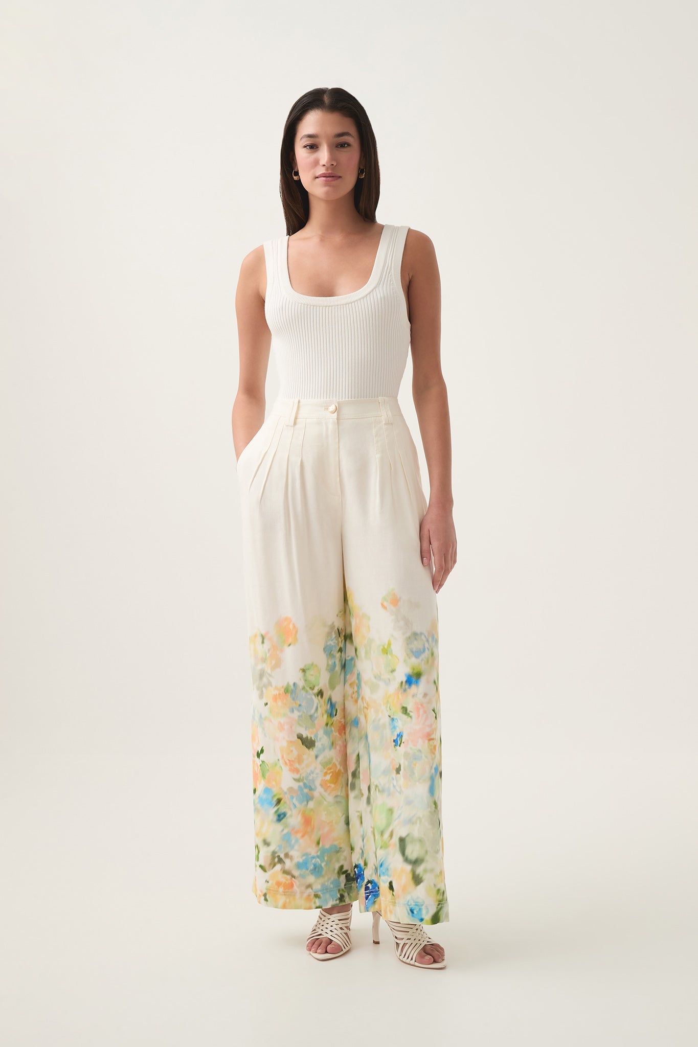 MNAJE270926190251020_3 Aje Dreamscape Pintucked Pant - Image 3