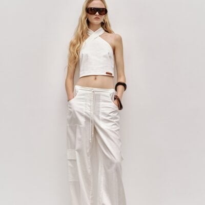 Aje Dessie Tie Back Halter - Image 1
