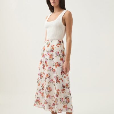 Aje Cyma Circular Midi Skirt - Image 1