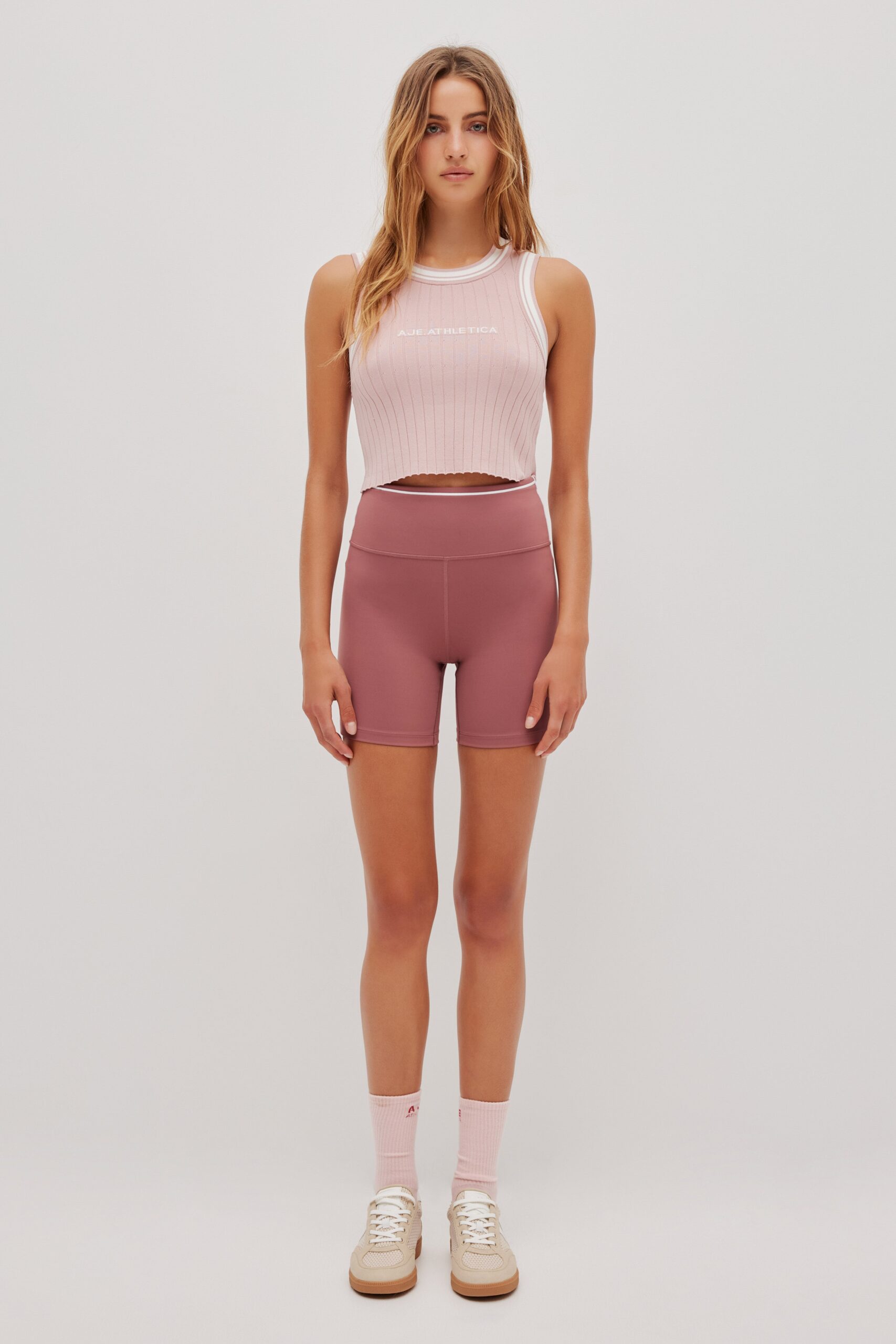 MNAJE270926190251039_3 Aje Contrast Rib Knit Tank 135 - Image 3