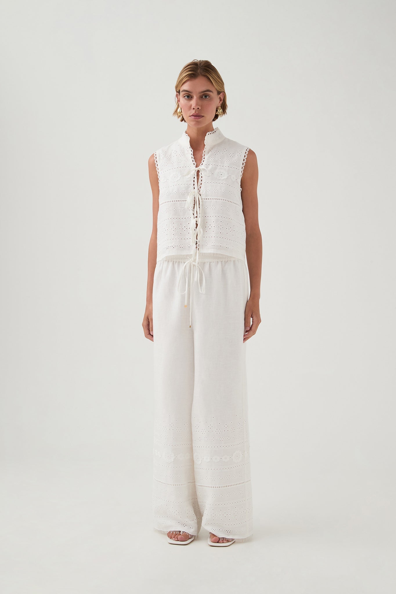 Aje Cloud Embroidered Pant - Image 3