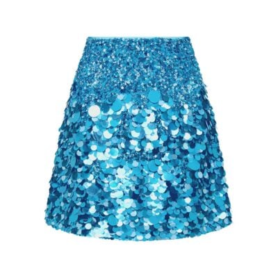 Aje Cherie Sequin Mini Skirt - Image 2