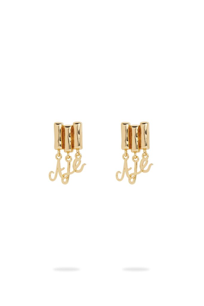 Aje Charm Logo Stud - Image 1