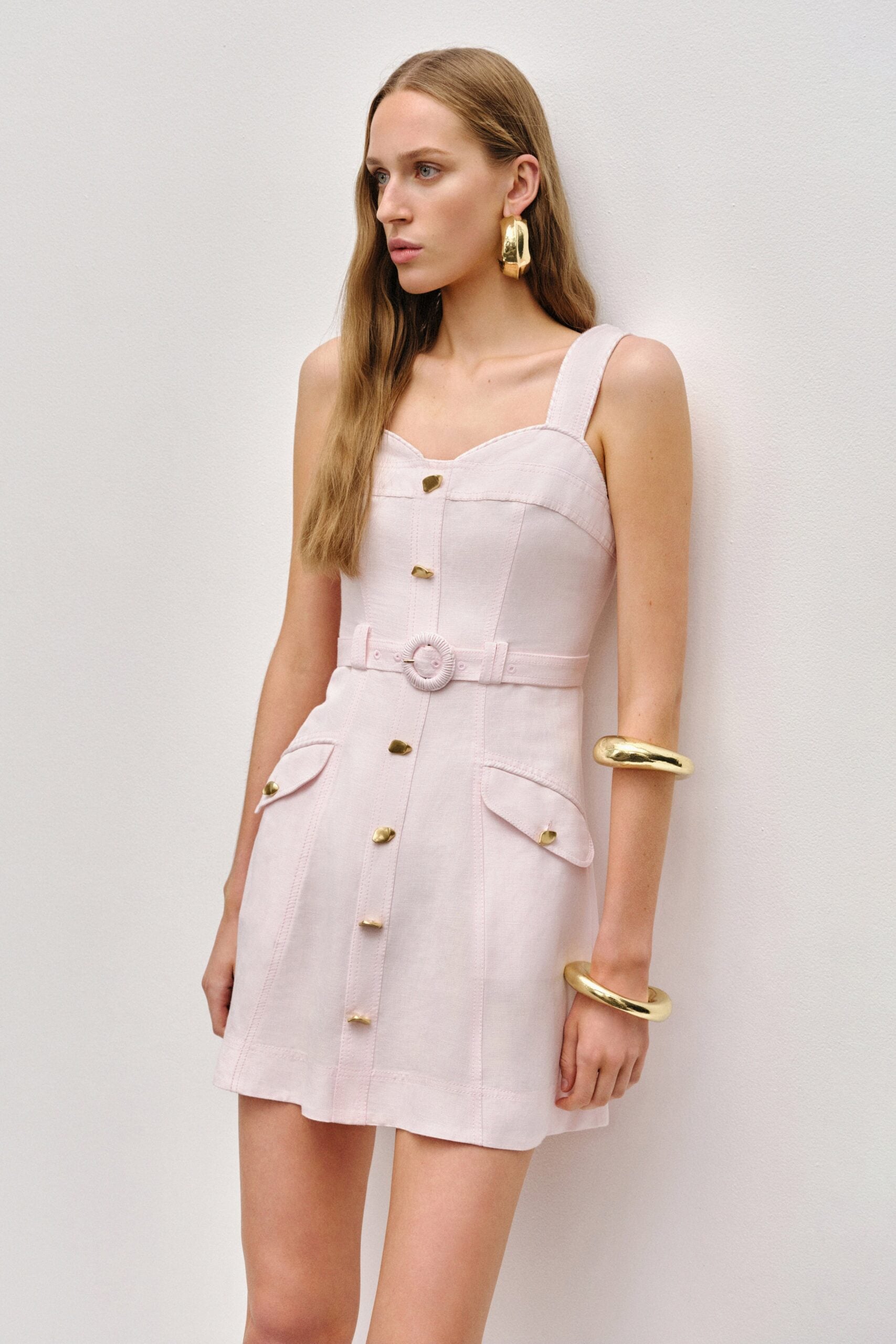 Aje Celeste Utility Mini Dress - Image 3